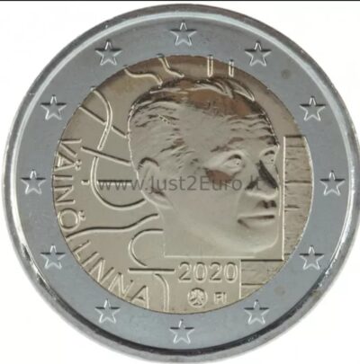 2 euro coin 2020 Finland - Vaino Linna