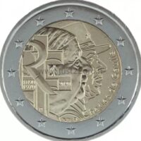 2 euro coin 2020 France - Charles de Gaulle 2 euro coin 2020 France - Charles de Gaulle