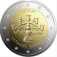 2 euro coin 2020 Latvia - Latgalian Ceramics 2 euro coin 2020 Latvia - Latgalian Ceramics