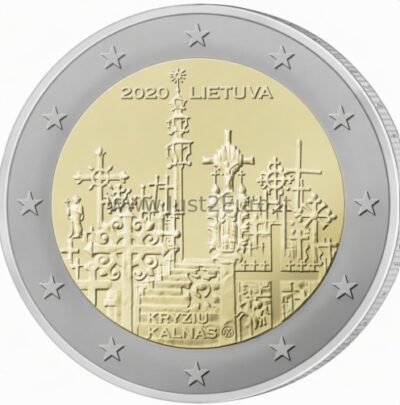 2 euro coin 2020 Lithuania - Hill of Crosses 2 euro coin 2020 Lithuania - Hill of Crosses