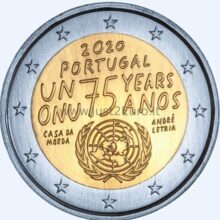 2 euro coin 2020 Portugal - United Nations