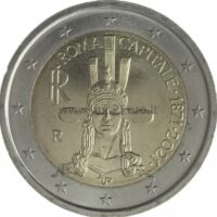 2 euro coin 2021 Italy - Rome Capital of Italy 2 euro coin 2021 Italy - Rome Capital of Italy