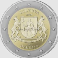 2 euro coin 2021 Lithuania - Dzukija 2 euro coin 2021 Lithuania - Dzukija