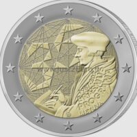 2 euro coin 2022 Lithuania - Erasmus 2 euro coin 2022, Lithuania — Erasmus