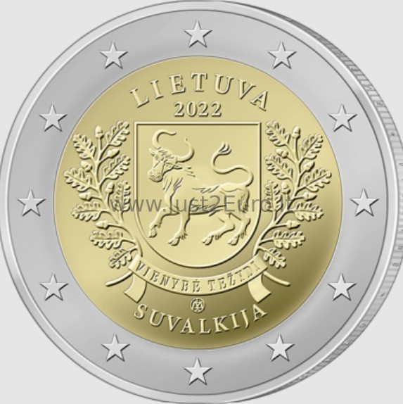 2 euro Moneta 2022 metų, Lietuva — Suvalkija