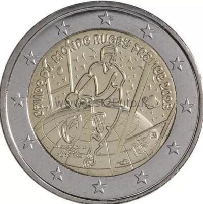 2 euro coin 2023 France - Rugby World Cup France