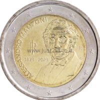 2 euro coin 2023 Italy - Alessandro Manzoni 2 euro coin 2023 Italy - Alessandro Manzoni