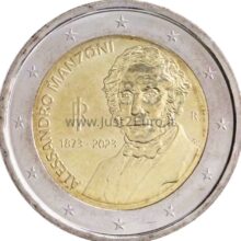 2 euro Moneta 2023 metų, Italija — Alessandro Manzoni