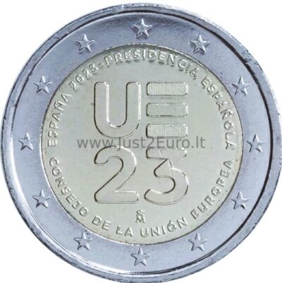 2 euro coin 2023 Spain - The Spanish Presidency of the Council of the EU 2 euro coin 2023, Spain — The Spanish Presidency of the Council of the EU