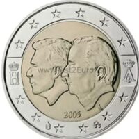 2 euro coins 2005 Belgium - Belgium-Luxembourg Economic Union 2 euro coins 2005 Belgium — Belgium-Luxembourg Economic Union
