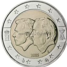 2 eurų monetos 2005 m., Belgija — Belgijos-Liuksemburgo ekonominis sąjunga