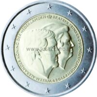 2 euro coins 2014 Netherland - The official farewell to the former Queen Beatrix 2 euro coins 2014 Netherland - The official farewell to the former Queen Beatrix