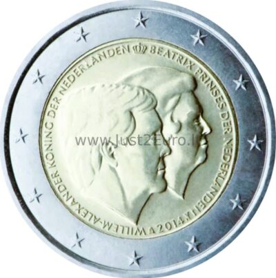 2 euro coins 2014 Netherland - The official farewell to the former Queen Beatrix 2 euro coins 2014 Netherland - The official farewell to the former Queen Beatrix