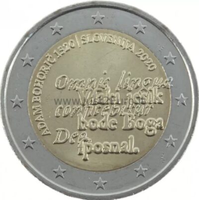 2 euro coins 2020 Slovenija - Adam Bohoric