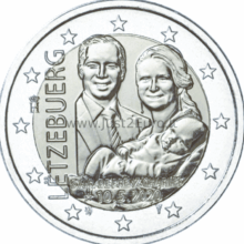 2 euro Moneta 2020 metų, Liuksemburgas — Princo Charles gimimas