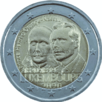 2 euros coin 2020 Luxembourg – birth of Prince Henri 2 euro Coin 2020, Luxembourg — 200th Anniversary of the Birth of Prince Henri