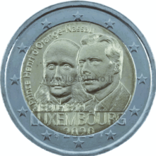 2 euro Moneta 2020 metų, Liuksemburgas — 200-osios princo Henrio gimimo metinės