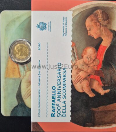 2 euro coin 2020 San Marin - Raphael