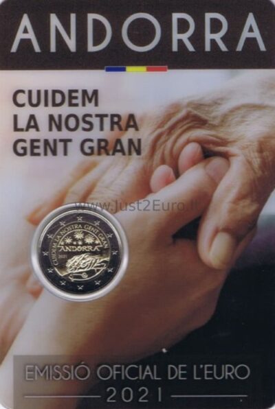 2 euro Moneta 2021 metų, Andora — Senjorai