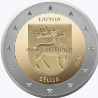 2 euro coin 2025 Latvia - Selija 2 euro coin 2025, Latvia — Sēlija